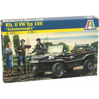 Italeri: model tanku Kfz. II VW Typ 166 mierka 1:35