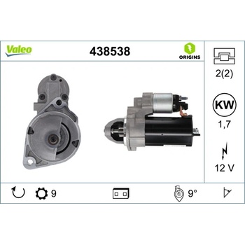 Startér VALEO 438538