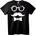 NOONEBRAND Тениска Елегантен господин - XXS, White