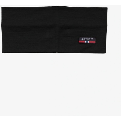 Devold Breeze Merino 150 headband čierna