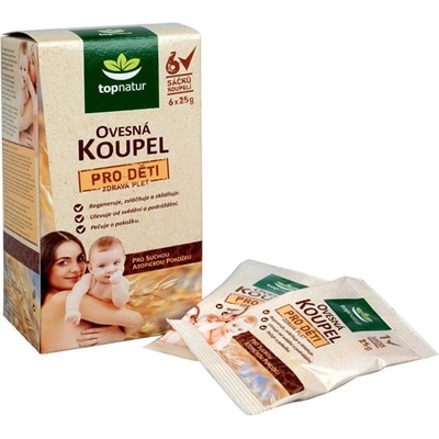 Topnatur ovsenný kúpel´ 6 x 25 g