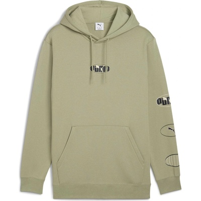 Puma Essentials Logo Lab Exekution Hoodie khaki