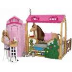 Mattel Barbie Barbie doll with horse and stable