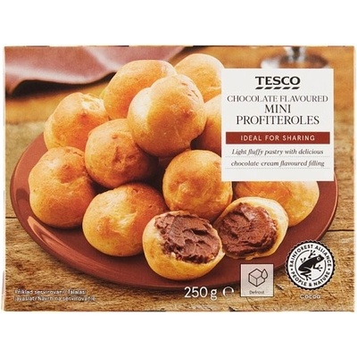 Tesco Miniveterníky so smotanovo-čokoládovou náplňou 250 g