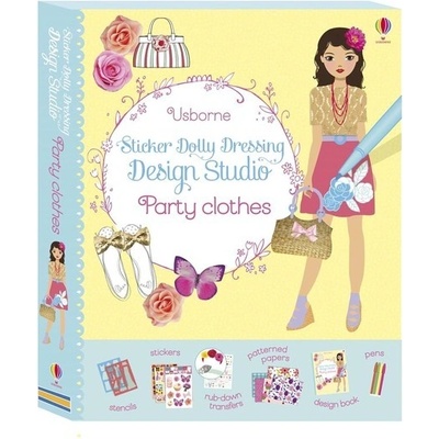 Sticker Dolly Dressing Design Studio Party Clothes Watt Fiona