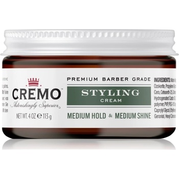 Cremo Hair Styling Cream Medium Styling хидратиращ стилизиращ крем За коса за мъже 113 гр