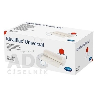 Paul Hartmann AG Idealflex universal obväz univerzálny trvalo elastický, 12 cm x 5 m, 10 ks