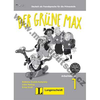DER GRÜNE MAX 1 ARBEITSBUCH mit AUDIO CD - KRULAK, KEMPISTY,...