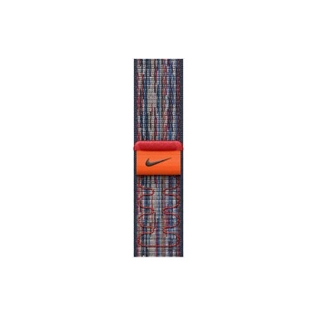 Apple Watch 42mm Nike Sport Loop: Blue/Red Nike Sport Loop (mxu03zm/a)
