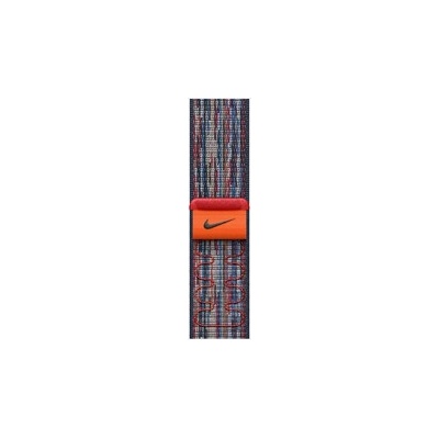 Apple Watch 42mm Nike Sport Loop: Blue/Red Nike Sport Loop (mxu03zm/a)