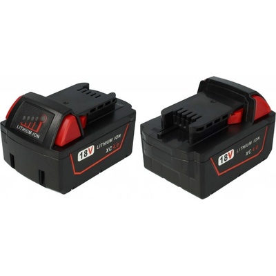 TopTechnology Milwaukee M18 XC 4000mAh 18V Li-Ion - neoriginální