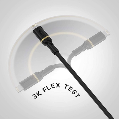 OtterBox Захранване за ел. мрежа с USB-C изход с технология за бързо зареждане и USB-C към Lightning кабел - Otterbox Lightning to USB-C Wall Charging Kit 18W (бял) (78-52728)