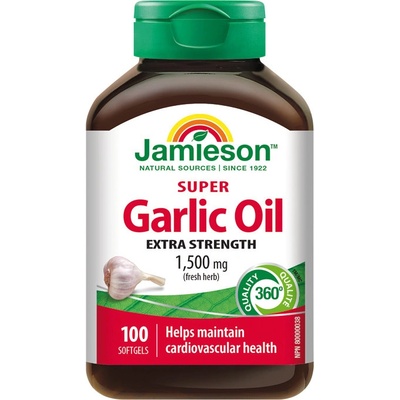 Jamieson Super Garlic Oil 100 kapsúl