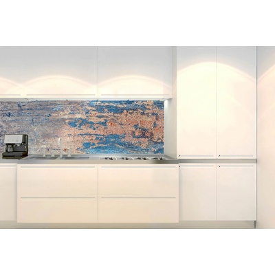 DIMEX KI-180-293 Fototapeta do kuchyne Starý natretý plech, rozmery 180 x 60 cm