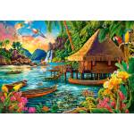 Castorland - Puzzle Tropical Island - 1 000 piese