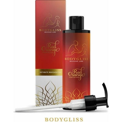 BodyGliss Massage Collection Silky Soft Oil Red Orange 150 ml