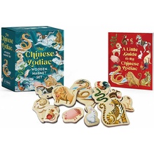 Running Press Chinese Zodiac Wooden magnet Set Miniature Editions