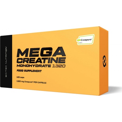Scitec Nutrition Mega Creatine Monohydrate 1320 120 kapslí