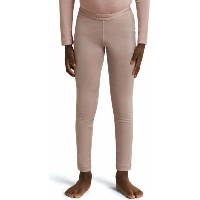 Icebreaker dětské merino spodky Kids 200 Oasis Leggings, Pink Quartz