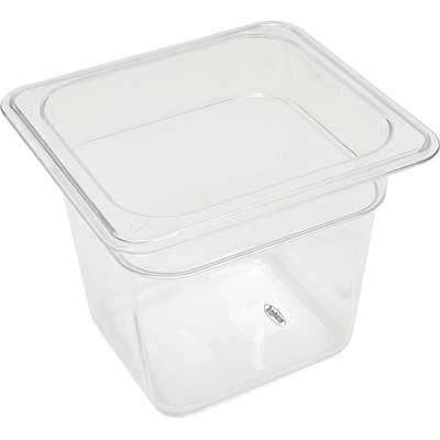 Maxima Gastronádoba 1/6 GN - 15 cm hlboká - 17,6 x 16,2 cm - Polykarbonát