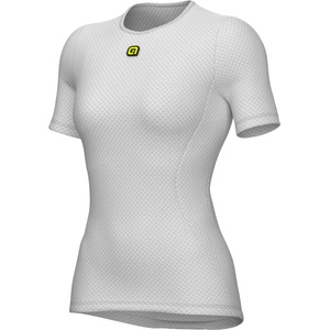 Alé Дамско синтетично термобельо Alé Women's S/S Baselayer Synthetic base layer - White - размер XS (114-3836-0111)