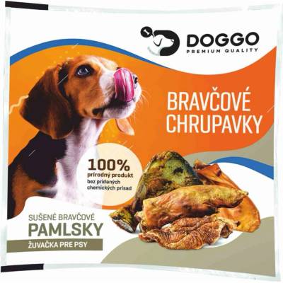 DOGGO sušené chrupavky balené v ochrannej atmosfére 150 g