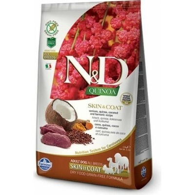N&D Quinoa Grain Free Skin & Coat Venison 2,5 kg