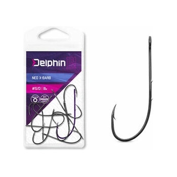 Delphin Háčik na čeburašku B! NEO X-BARB Veľ. 1 8ks