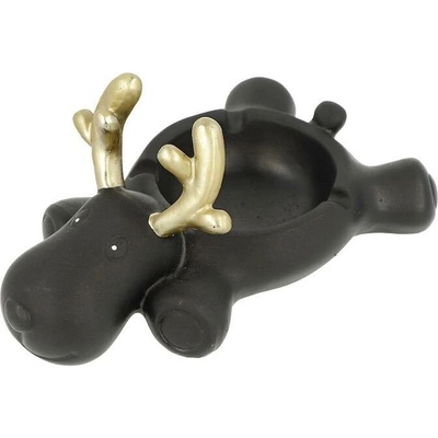 KRCZ Cigaretový popelník Moose Black 19x11,5x8,5cm