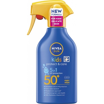 Nivea Sun dětský spray Protect&Care SPF50+ 270 ml