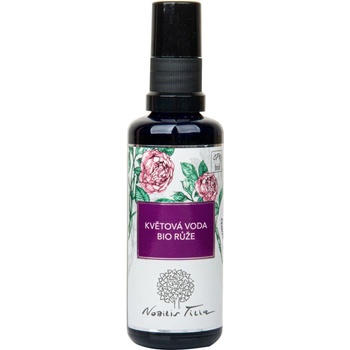 Nobilis Tilia Kvetová voda ružová BIO sklo 50 ml
