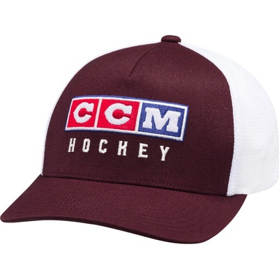 CCM Vintage Fall Meshback Trucker Acai Senior