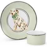 Elodie Порцеланов сет за хранене Elodie - Чинийка и купичка, Darling Dalmatians (60291200872NA)