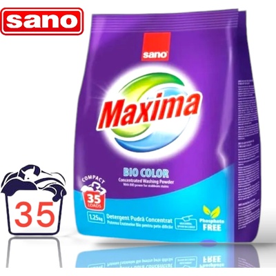 Sano Maxima Bio color Сух прах 1.250кг, 35пр (127-1)
