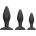 Ouch! Apex Butt Plug Set Black