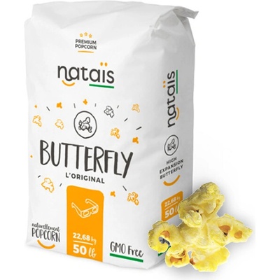 Popcornico Gold Star kukurica motýlik 22,68 kg