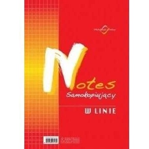 Michalczyk & Prokop Self-copying notebook in lines N-125-5