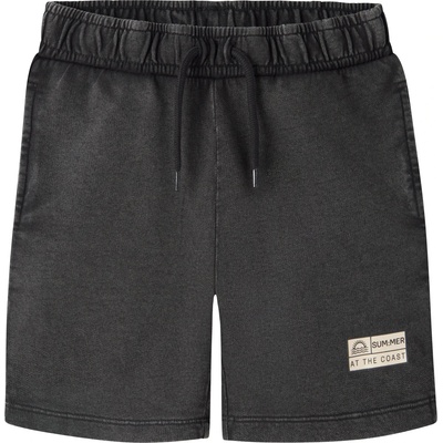 NAME IT Детски къси панталони Name it Kid's Fandelat Shorts - Black / Pure Cashmere Patch - размер 128 (EU) (701-4707-0117)