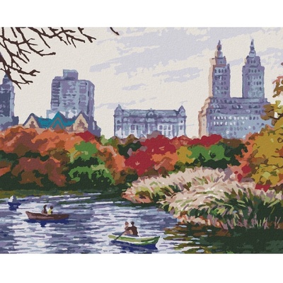 Zuty Malování podle čísel PODZIMNÍ NEW YORK