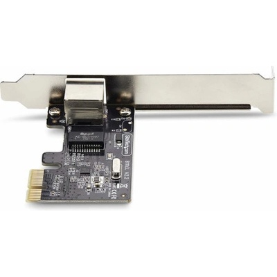 StarTech.com 1-Port Gigabit PCIe Network Adapter Card, TAA Compliant - Sítový adaptér - PCIe nízký profil - Gigabit Ethernet x 1 - cerná - kompatibilní s TAA – Zbozi.Blesk.cz