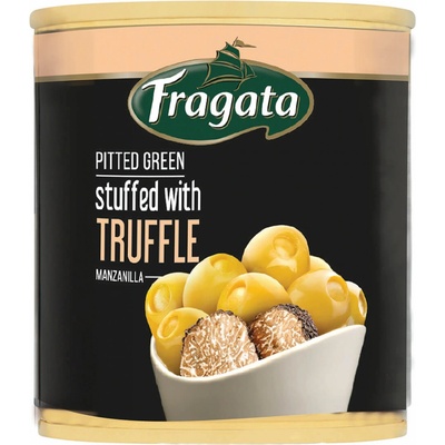 Fragata Zelené olivy Manzanilla s lanýžovou náplní 200 g – Zboží Dáma