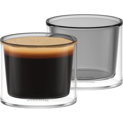 Siguro Poháre z dvojstenného skla Elegance 2 x 140 ml