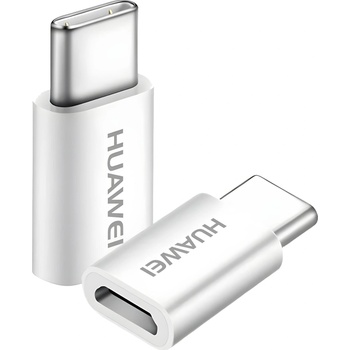 Huawei Оригинален MicroUSB на USB - C Адаптер - Бял KP31225 (31225)