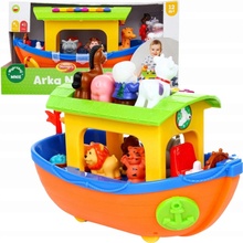 Kiddieland Nova archa Activity so zvukom hudbou a zvieratami 31880 farebná