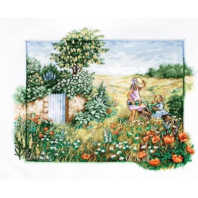 Luca-S Маково поле - гоблен със схема bu4013