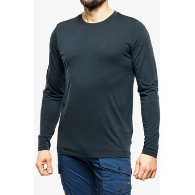 Fjallraven Abisko Wool LS dark navy