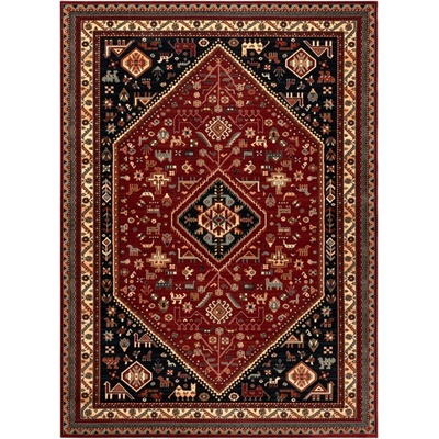 Najkoberce Kashqai 4364 301 orientálny / rám bordový / čierny