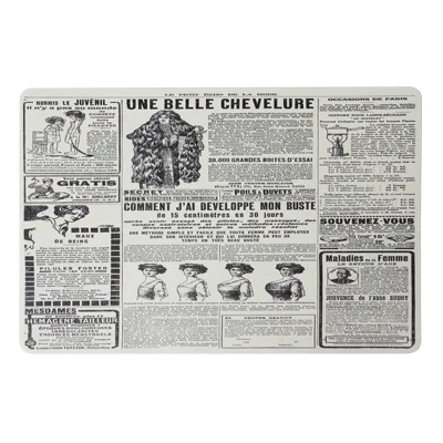 Horecano HORECANO-Подложка за хранене VINTAGE NEWSPAPER 43, 5 x 28, 5 cm (PPCO-27785D) (0124440)