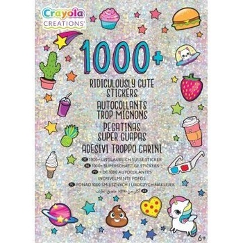 Crayola Creations: тетрадка със стикери с 1000+ стикера - множество