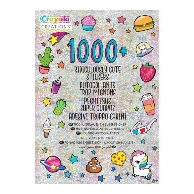 Crayola Creations: тетрадка със стикери с 1000+ стикера - множество